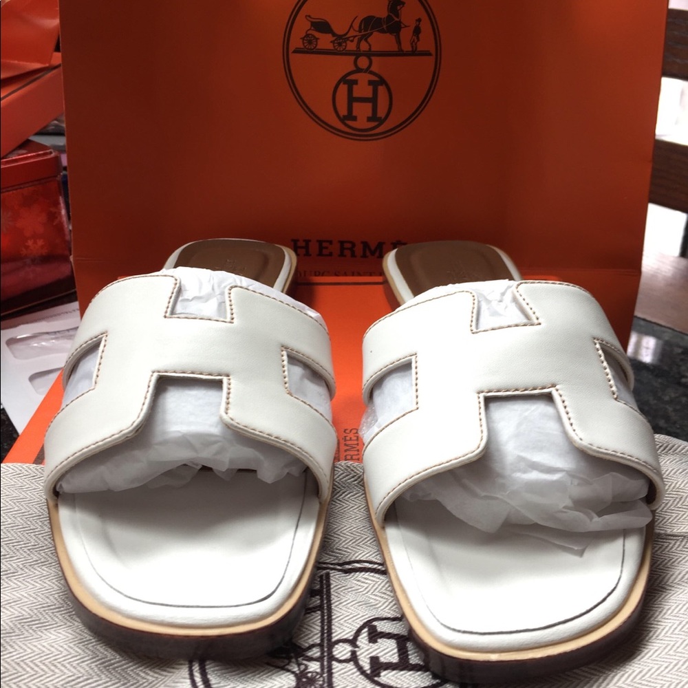 H- oran Sandals size 8